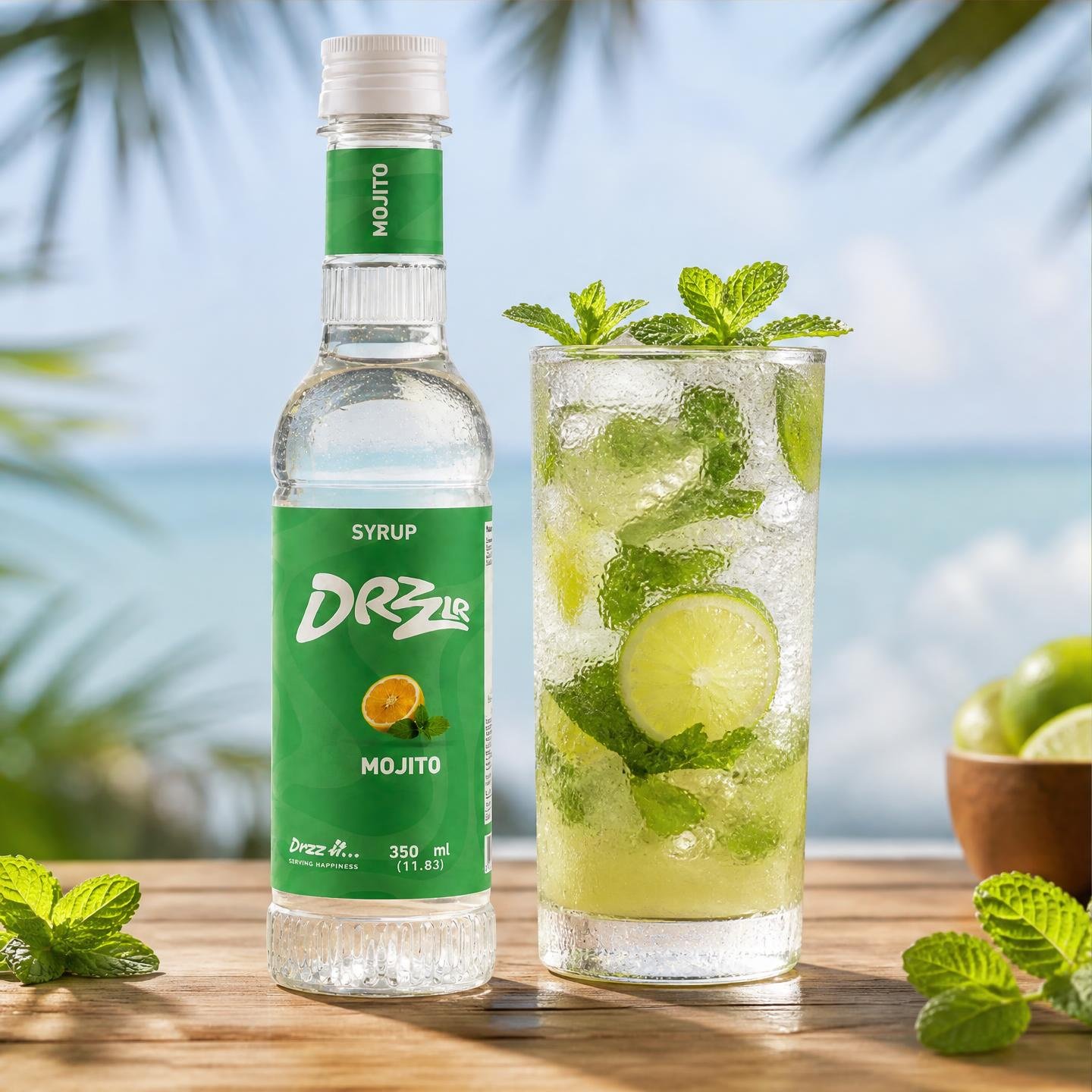 DRZZLR Mojito Flavor Syrup 1200 Millilitre - Image 5