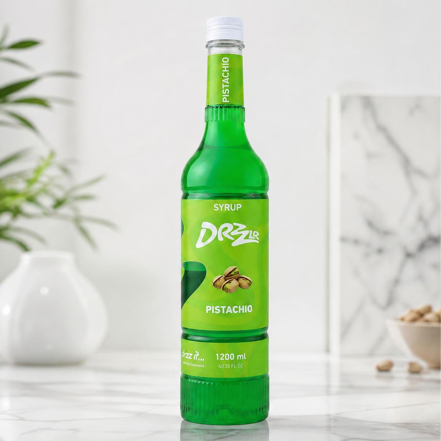 DRZZLR Pistachio Flavor Syrup 1200 ML - Image 5