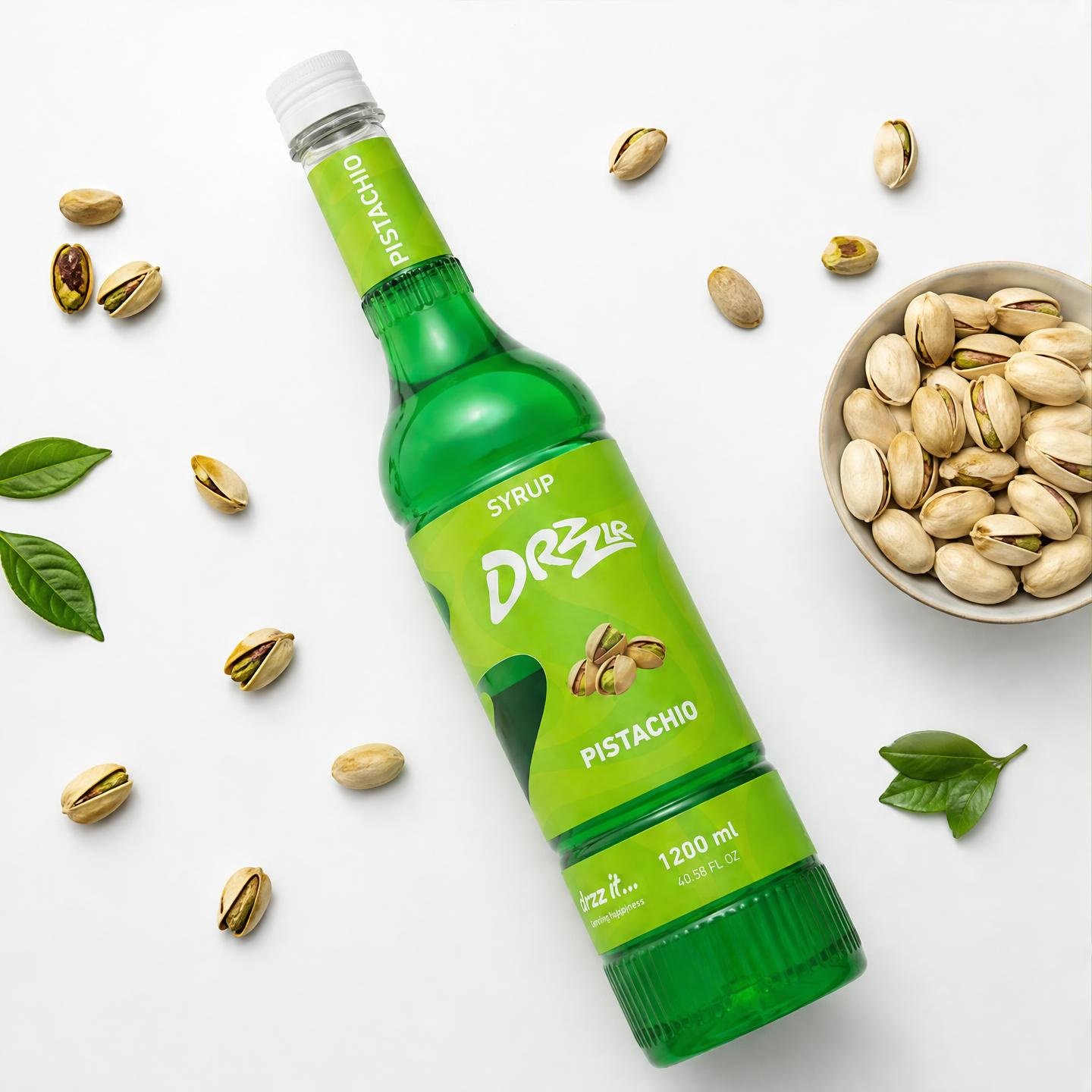 DRZZLR Pistachio Flavor Syrup 1200 ML - Image 6